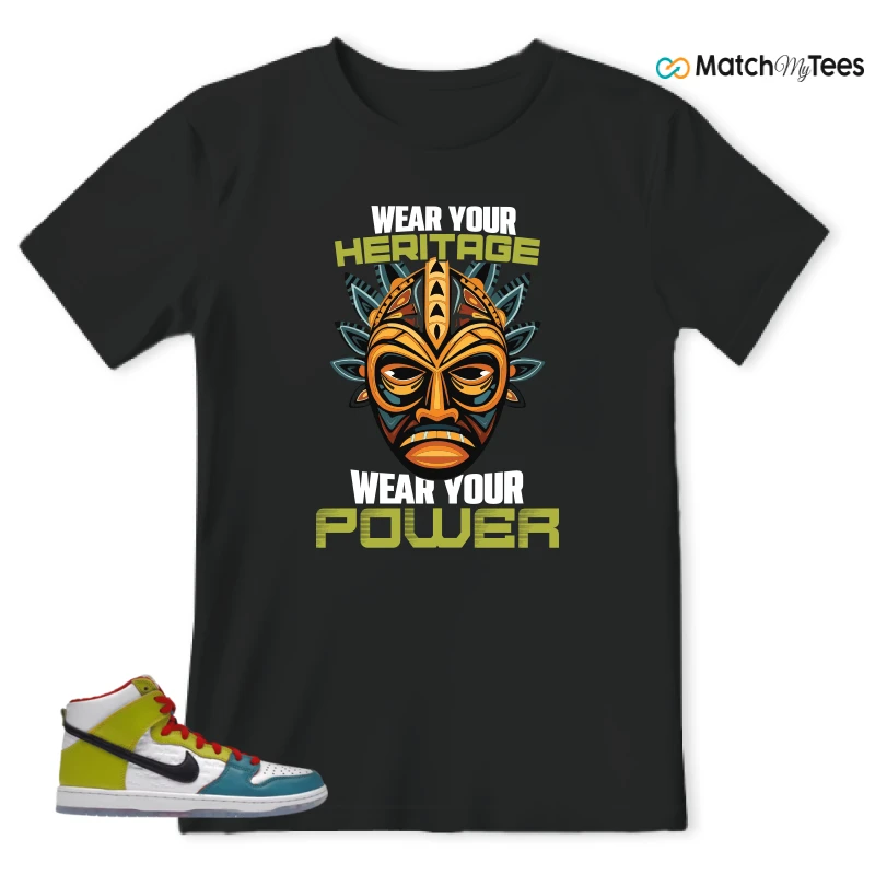 NIKE DUNK HIGH PRO FROSKATE ALL LOVE SNEAKER Matching Tees t-shirt