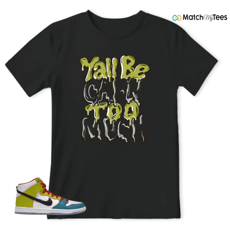 NIKE DUNK HIGH PRO FROSKATE ALL LOVE SNEAKER Matching Tees t-shirt