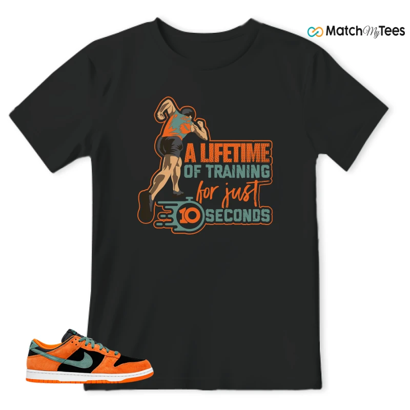 NIKE DUNK LOW CERAMIC (2020) SNEAKER Matching Tees t-shirt