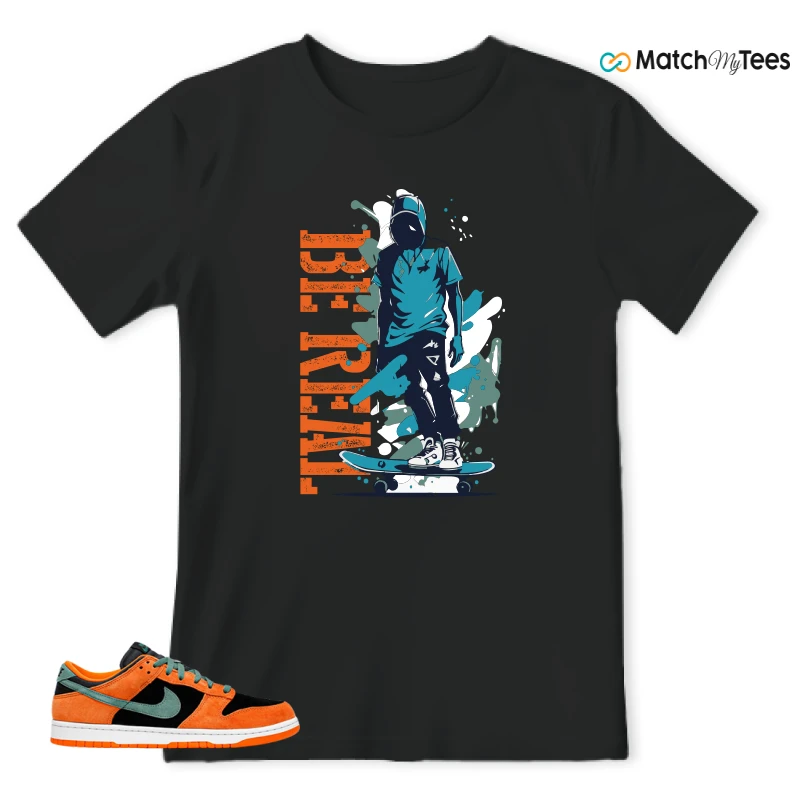 NIKE DUNK LOW CERAMIC (2020) SNEAKER Matching Tees t-shirt