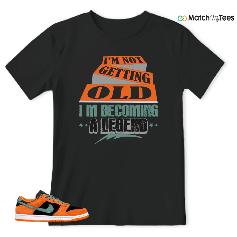 NIKE DUNK LOW CERAMIC (2020) SNEAKER Matching Tees t-shirt