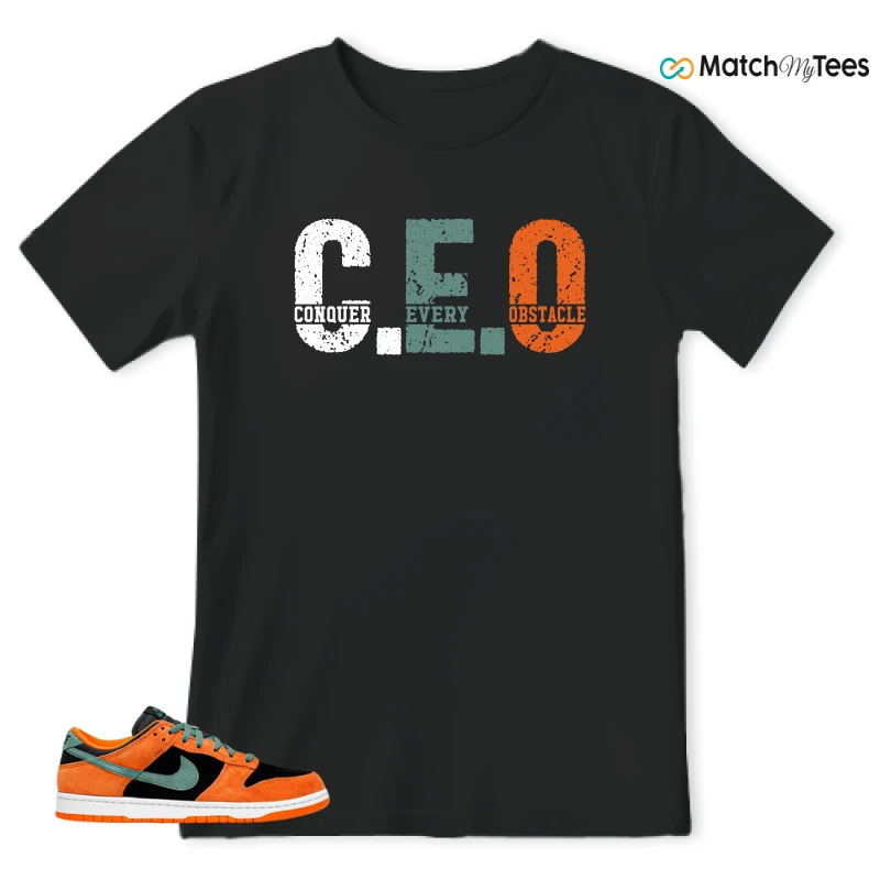 NIKE DUNK LOW CERAMIC (2020) SNEAKER Matching Tees t-shirt