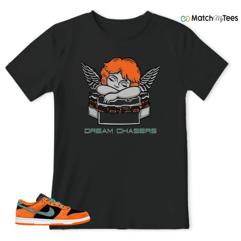 Dream Chasers Black matching T-shirt T-shirt