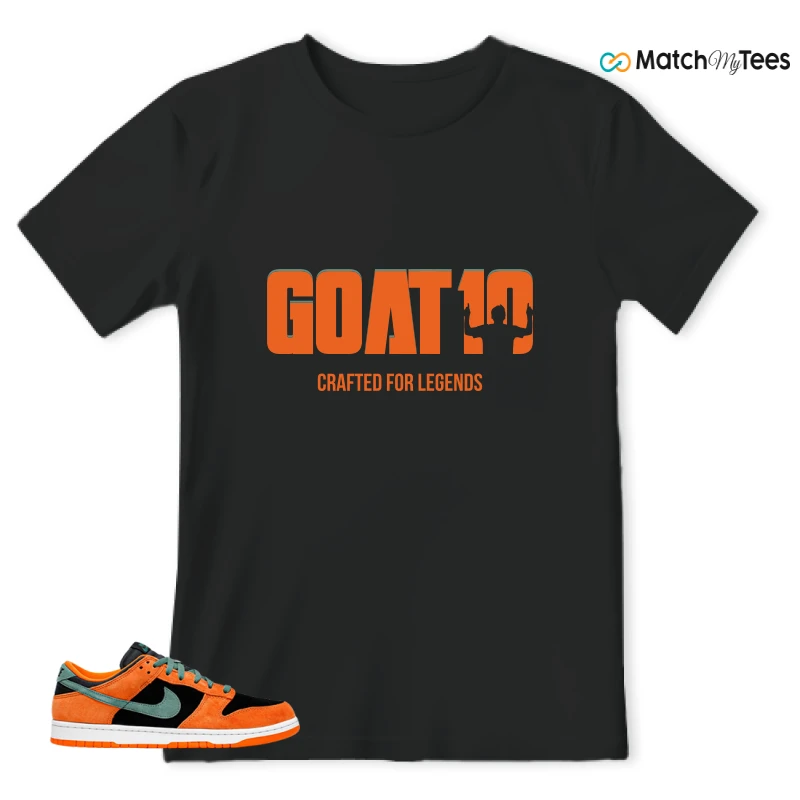 Goat 10 Black matching T-shirt T-shirt