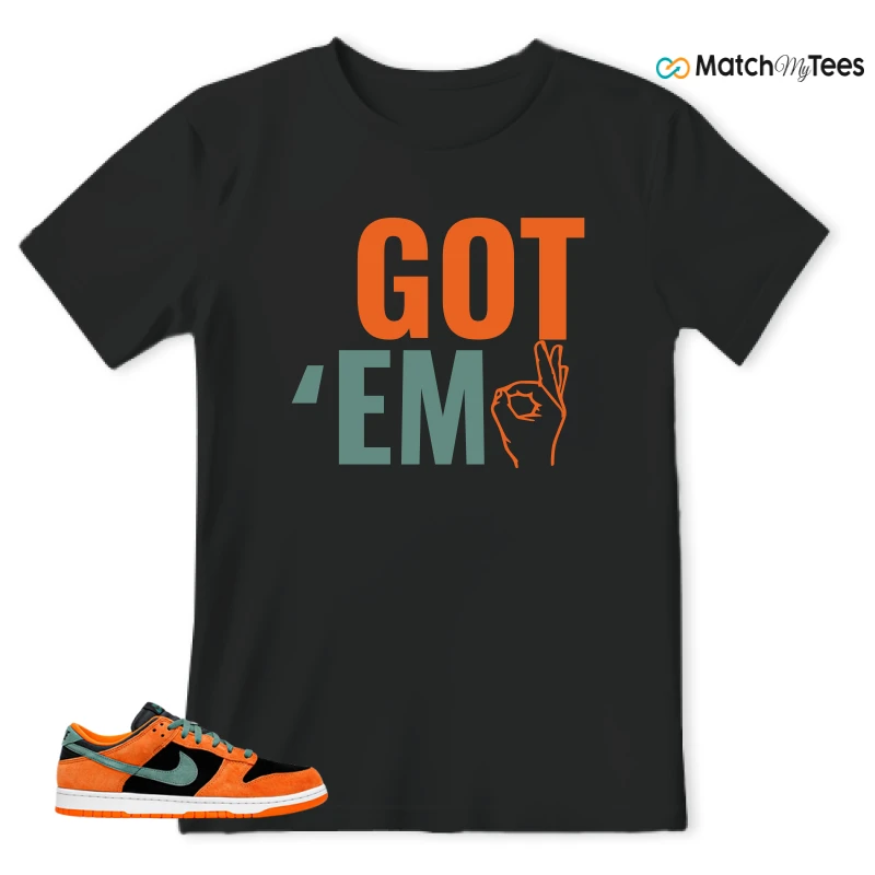 NIKE DUNK LOW CERAMIC (2020) SNEAKER Matching Tees t-shirt