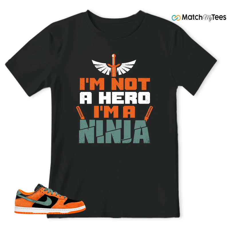 NIKE DUNK LOW CERAMIC (2020) SNEAKER Matching Tees t-shirt