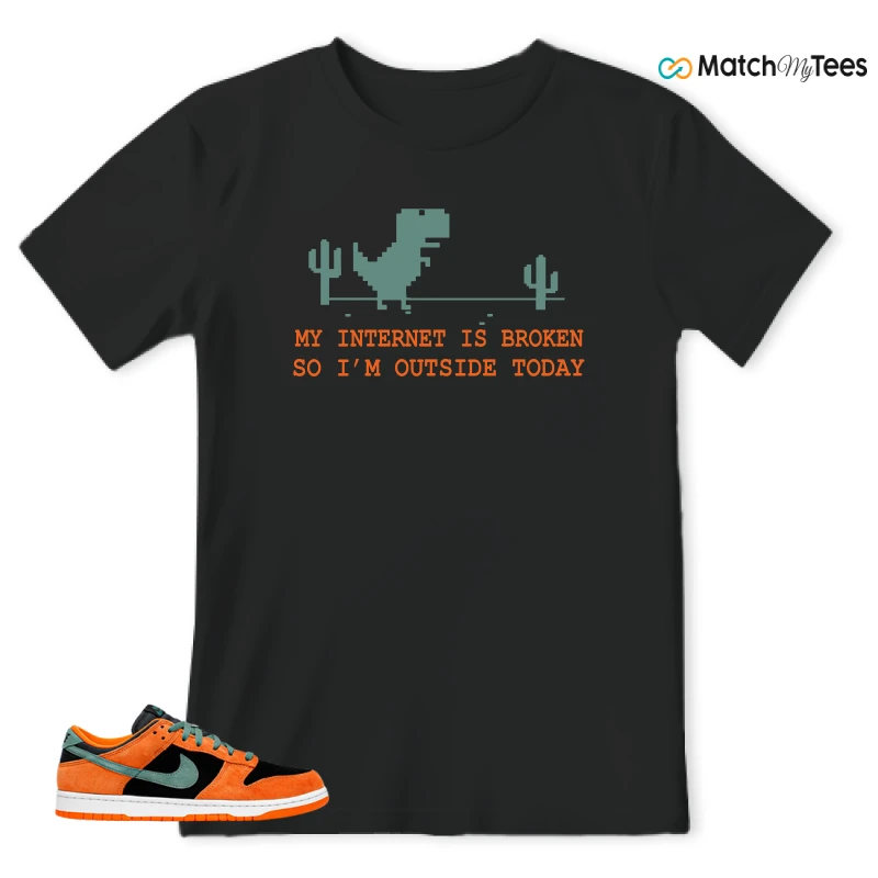 NIKE DUNK LOW CERAMIC (2020) SNEAKER Matching Tees t-shirt