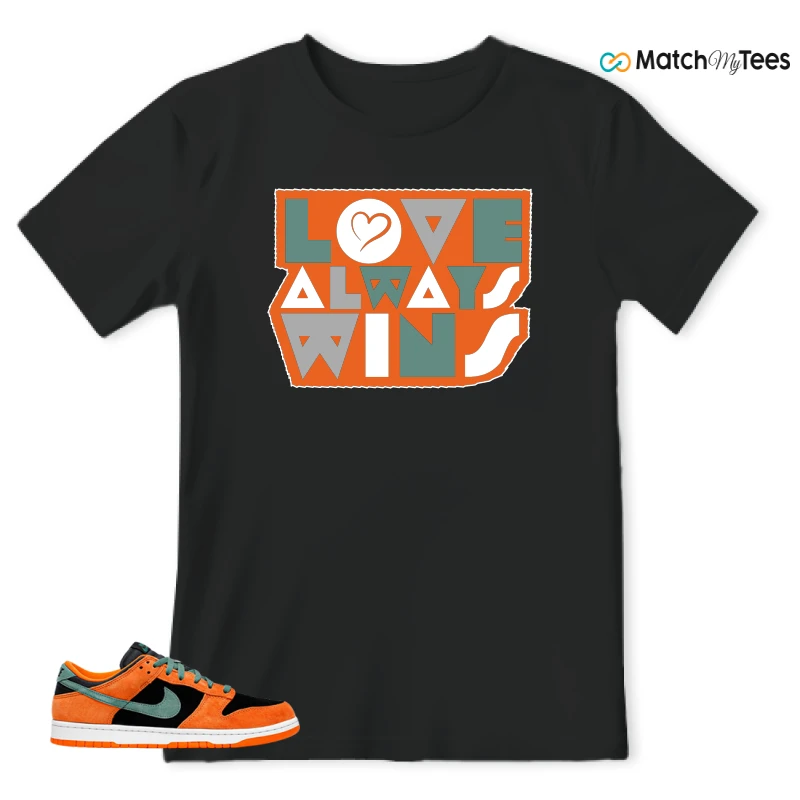NIKE DUNK LOW CERAMIC (2020) SNEAKER Matching Tees t-shirt