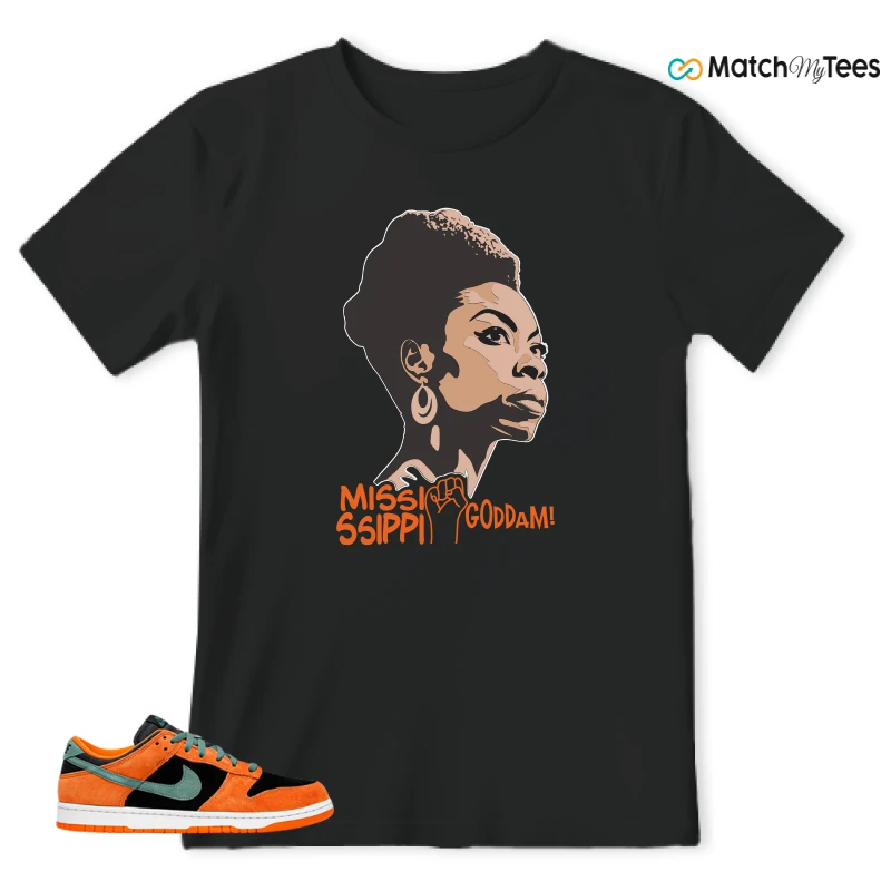 NIKE DUNK LOW CERAMIC (2020) SNEAKER Matching Tees t-shirt