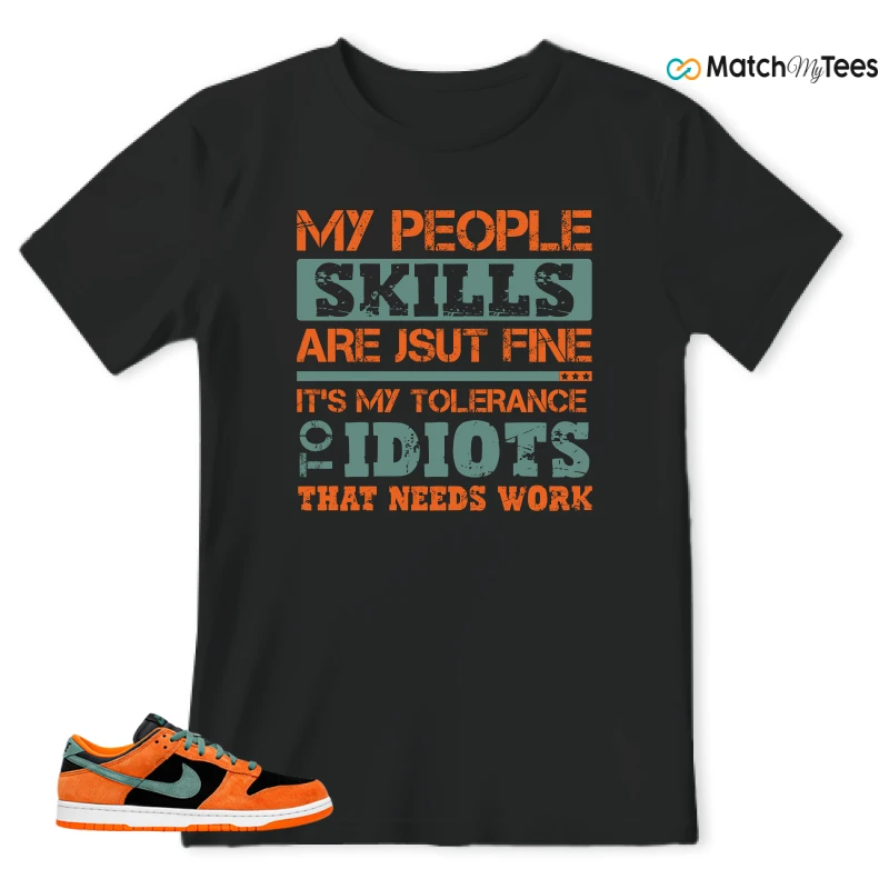 NIKE DUNK LOW CERAMIC (2020) SNEAKER Matching Tees t-shirt