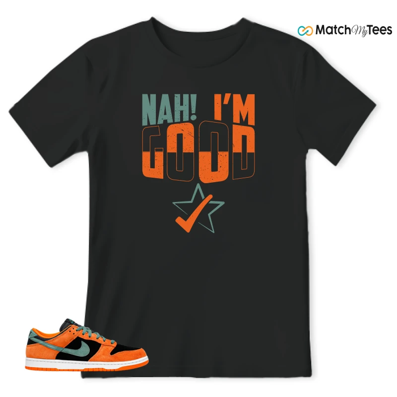 NIKE DUNK LOW CERAMIC (2020) SNEAKER Matching Tees t-shirt