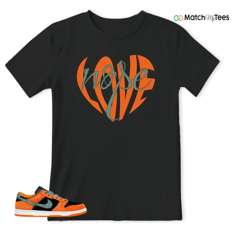 NIKE DUNK LOW CERAMIC (2020) SNEAKER Matching Tees t-shirt