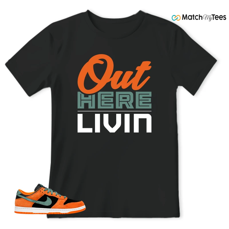 NIKE DUNK LOW CERAMIC (2020) SNEAKER Matching Tees t-shirt