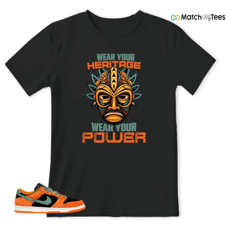 NIKE DUNK LOW CERAMIC (2020) SNEAKER Matching Tees t-shirt