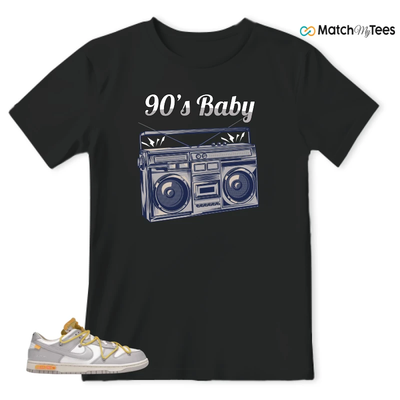 NIKE DUNK LOW OFF-WHITE LOT 29 SNEAKER Matching Tees t-shirt
