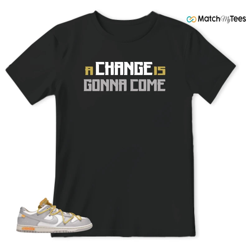 NIKE DUNK LOW OFF-WHITE LOT 29 SNEAKER Matching Tees t-shirt