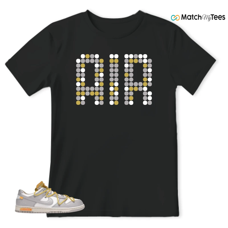 NIKE DUNK LOW OFF-WHITE LOT 29 SNEAKER Matching Tees t-shirt