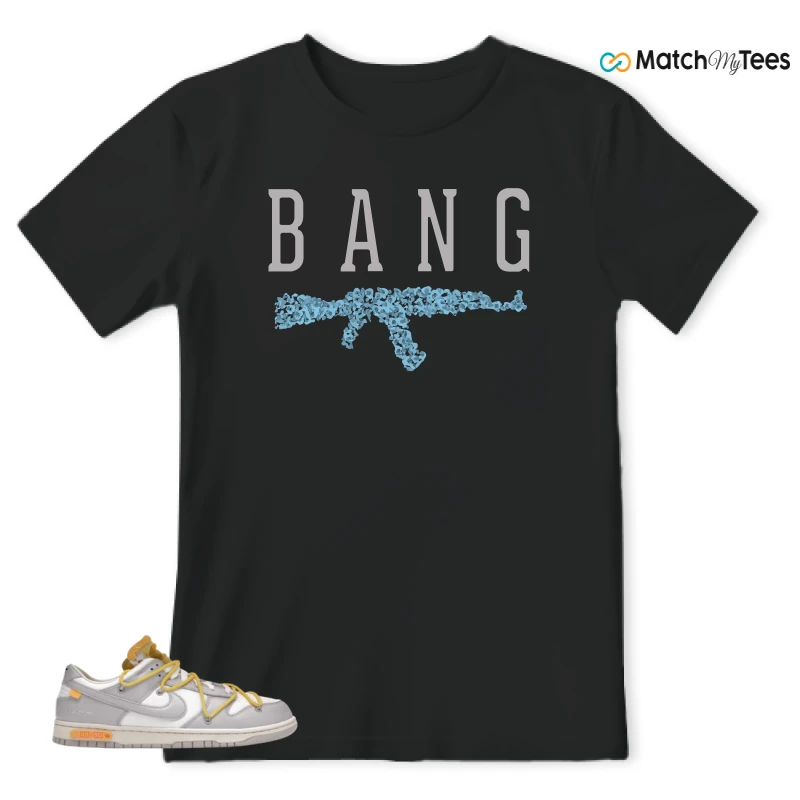 NIKE DUNK LOW OFF-WHITE LOT 29 SNEAKER Matching Tees t-shirt