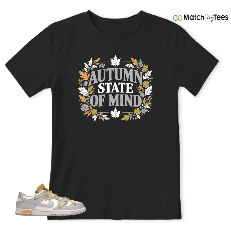NIKE DUNK LOW OFF-WHITE LOT 29 SNEAKER Matching Tees t-shirt
