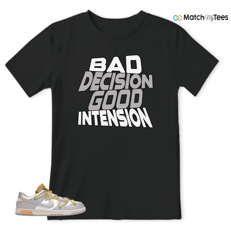 NIKE DUNK LOW OFF-WHITE LOT 29 SNEAKER Matching Tees t-shirt