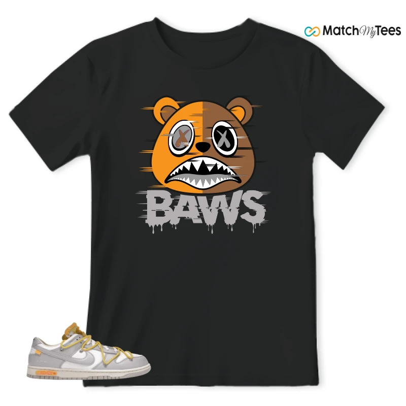 NIKE DUNK LOW OFF-WHITE LOT 29 SNEAKER Matching Tees t-shirt
