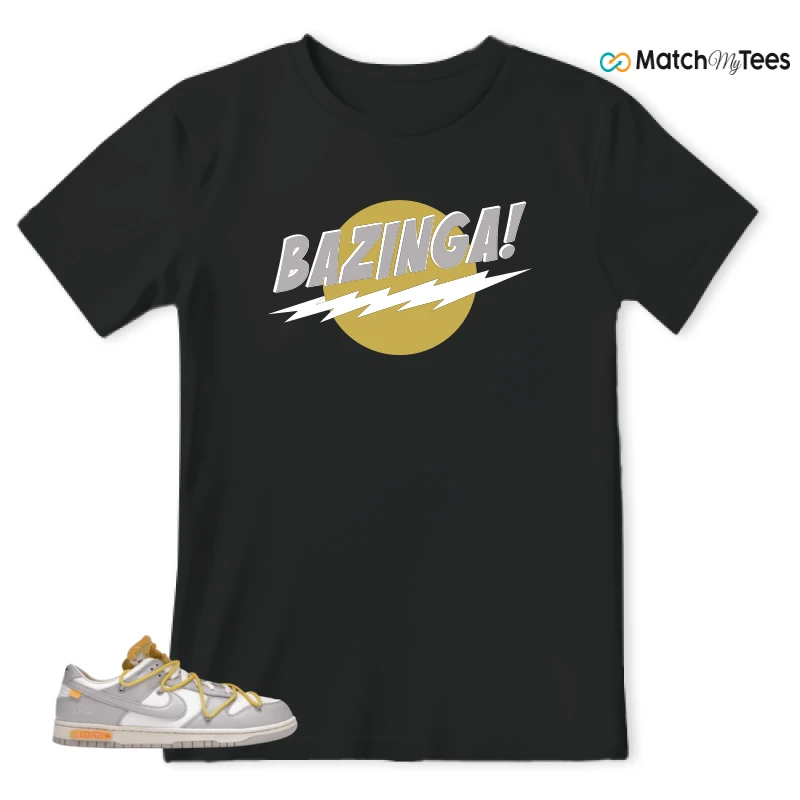 NIKE DUNK LOW OFF-WHITE LOT 29 SNEAKER Matching Tees t-shirt