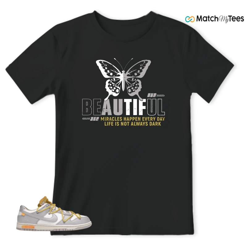 NIKE DUNK LOW OFF-WHITE LOT 29 SNEAKER Matching Tees t-shirt