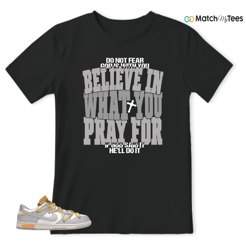 NIKE DUNK LOW OFF-WHITE LOT 29 SNEAKER Matching Tees t-shirt