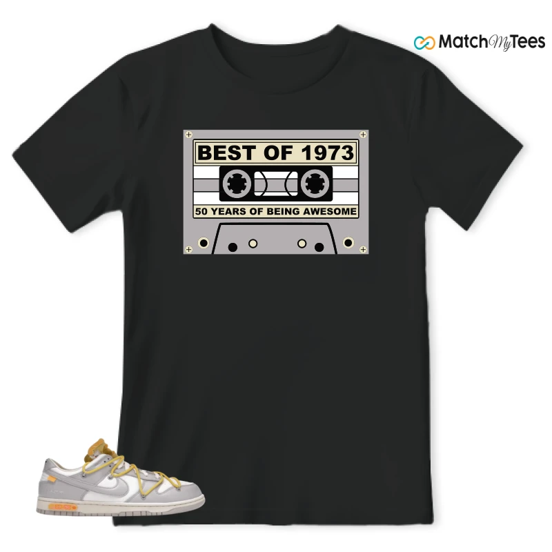 NIKE DUNK LOW OFF-WHITE LOT 29 SNEAKER Matching Tees t-shirt