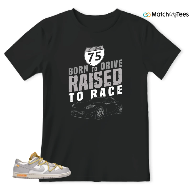NIKE DUNK LOW OFF-WHITE LOT 29 SNEAKER Matching Tees t-shirt