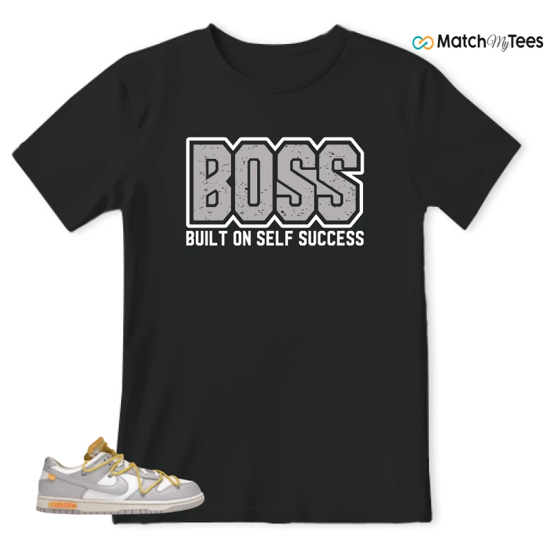 NIKE DUNK LOW OFF-WHITE LOT 29 SNEAKER Matching Tees t-shirt