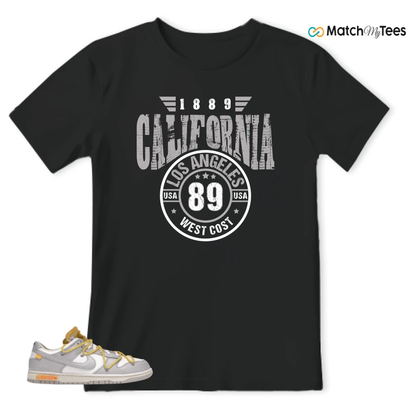 NIKE DUNK LOW OFF-WHITE LOT 29 SNEAKER Matching Tees t-shirt