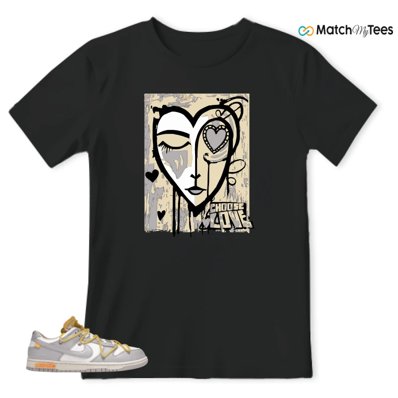 NIKE DUNK LOW OFF-WHITE LOT 29 SNEAKER Matching Tees t-shirt
