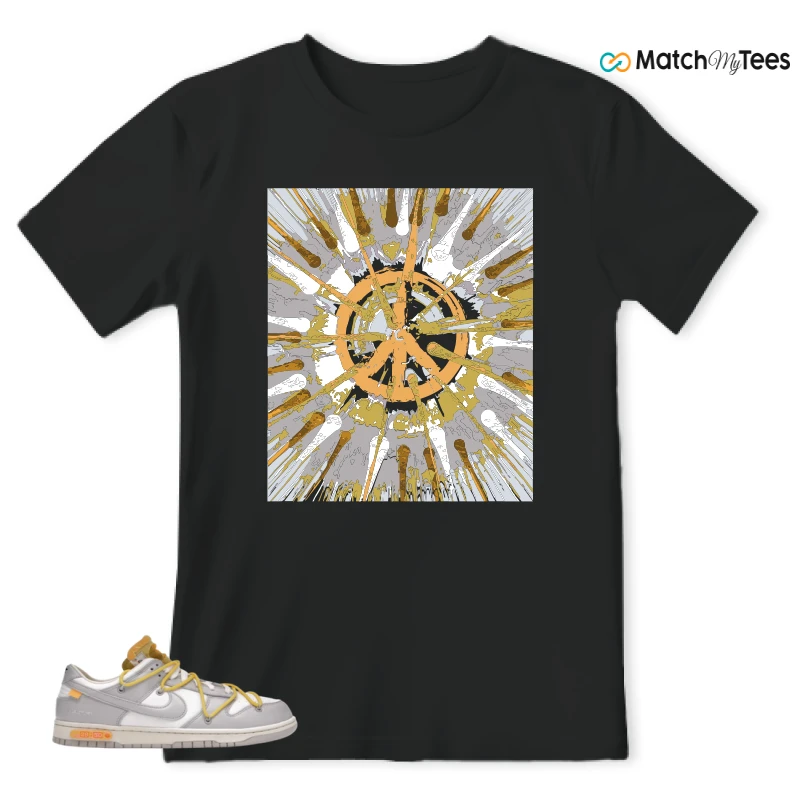 NIKE DUNK LOW OFF-WHITE LOT 29 SNEAKER Matching Tees t-shirt