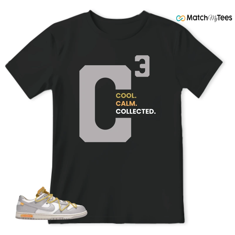 NIKE DUNK LOW OFF-WHITE LOT 29 SNEAKER Matching Tees t-shirt