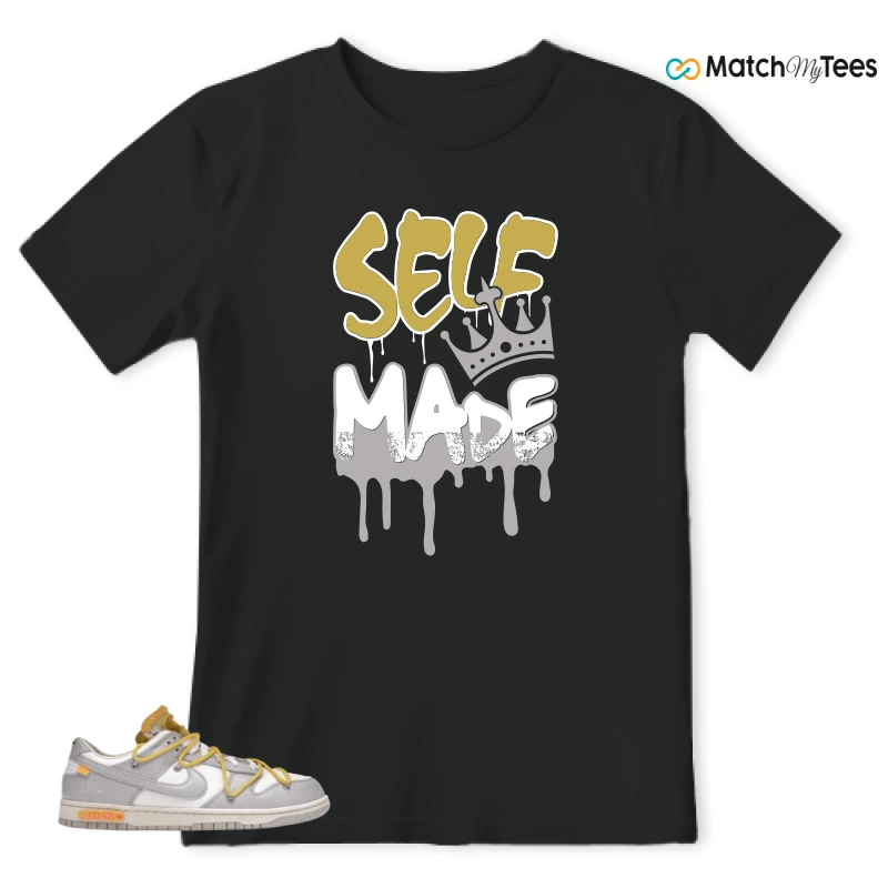 NIKE DUNK LOW OFF-WHITE LOT 29 SNEAKER Matching Tees t-shirt