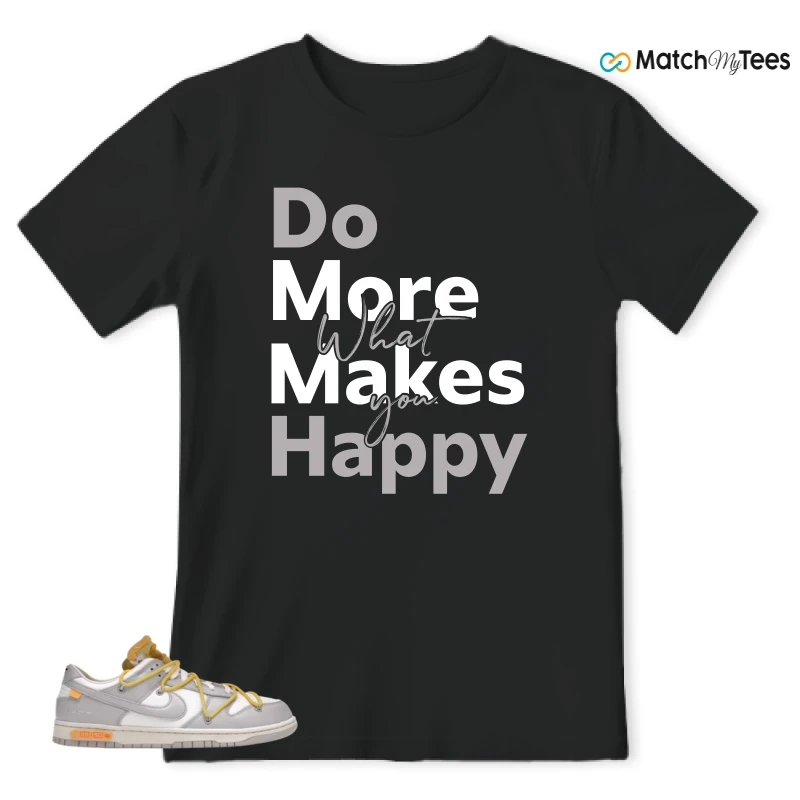 NIKE DUNK LOW OFF-WHITE LOT 29 SNEAKER Matching Tees t-shirt