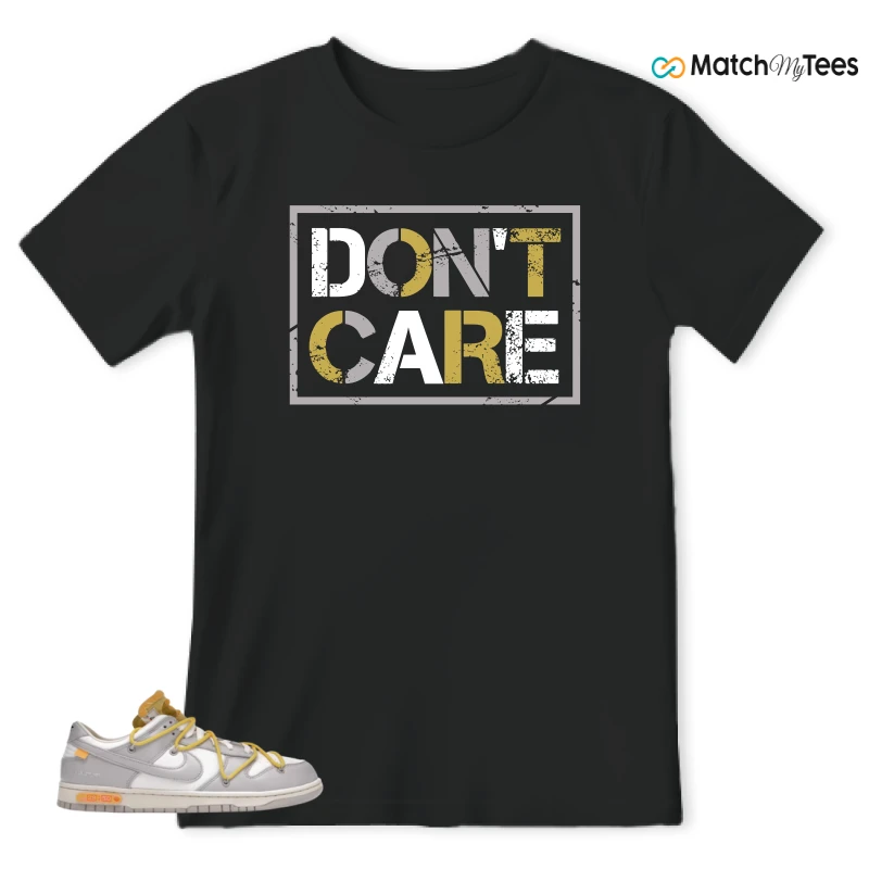 NIKE DUNK LOW OFF-WHITE LOT 29 SNEAKER Matching Tees t-shirt