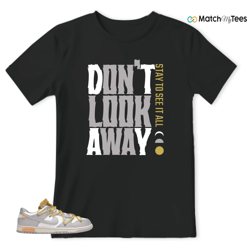 NIKE DUNK LOW OFF-WHITE LOT 29 SNEAKER Matching Tees t-shirt