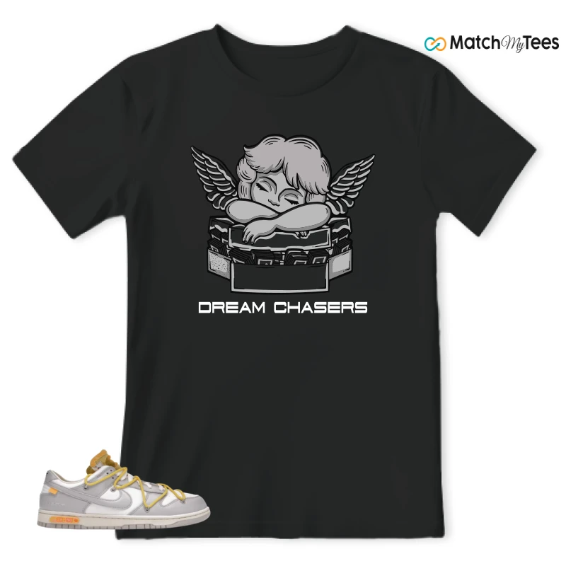 NIKE DUNK LOW OFF-WHITE LOT 29 SNEAKER Matching Tees t-shirt