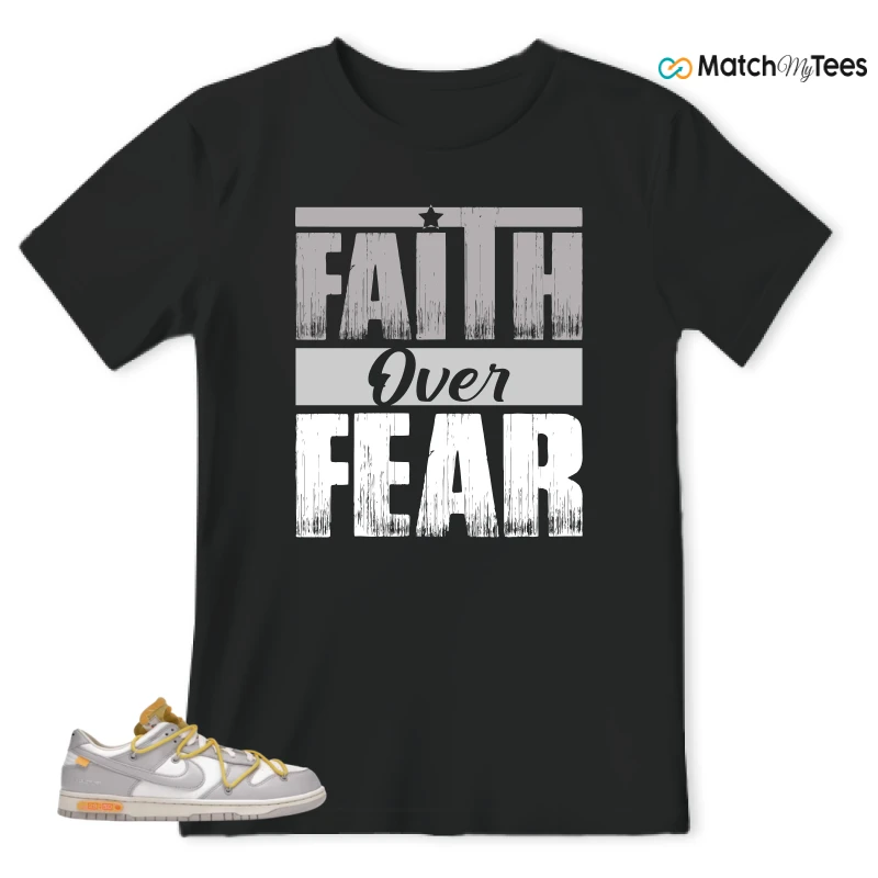 NIKE DUNK LOW OFF-WHITE LOT 29 SNEAKER Matching Tees t-shirt