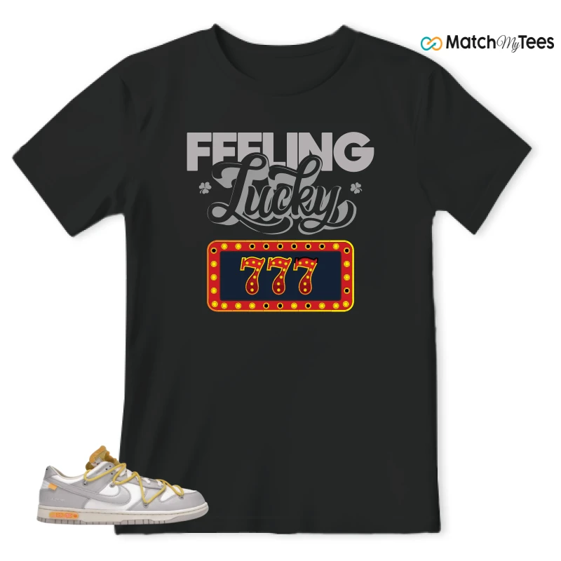 NIKE DUNK LOW OFF-WHITE LOT 29 SNEAKER Matching Tees t-shirt