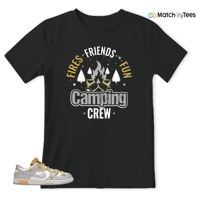 NIKE DUNK LOW OFF-WHITE LOT 29 SNEAKER Matching Tees t-shirt