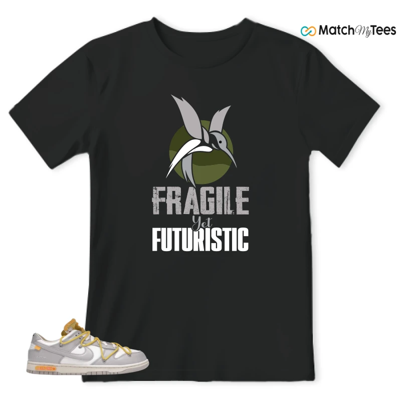 NIKE DUNK LOW OFF-WHITE LOT 29 SNEAKER Matching Tees t-shirt