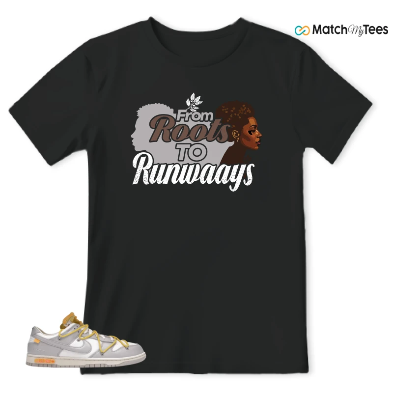 NIKE DUNK LOW OFF-WHITE LOT 29 SNEAKER Matching Tees t-shirt