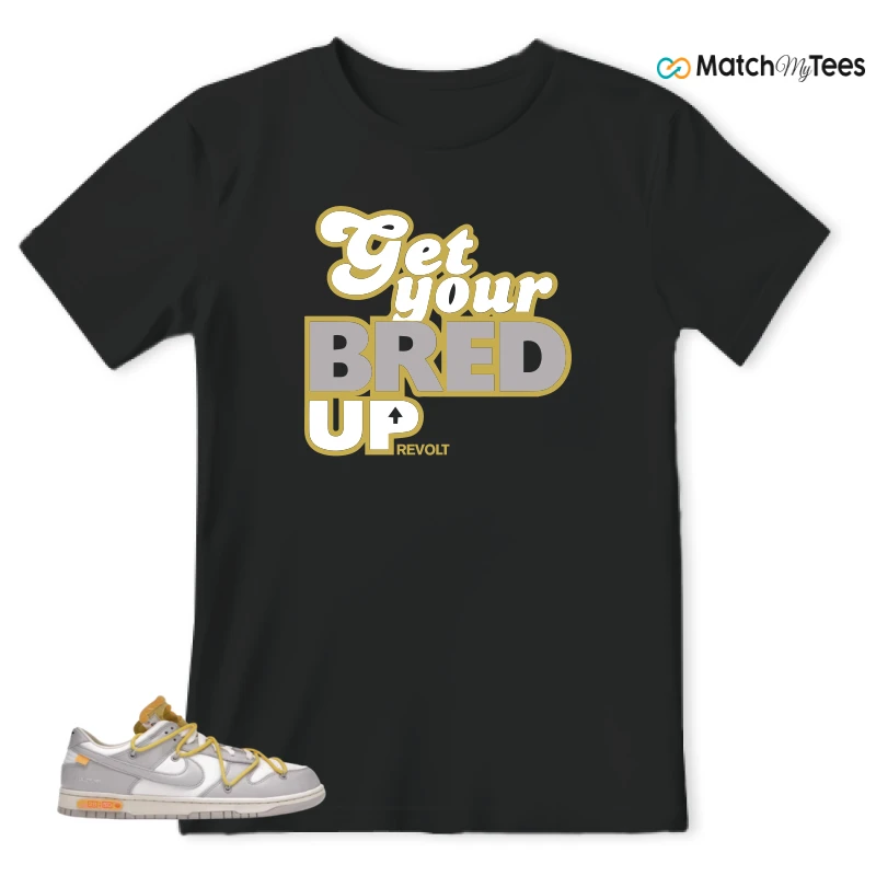 NIKE DUNK LOW OFF-WHITE LOT 29 SNEAKER Matching Tees t-shirt