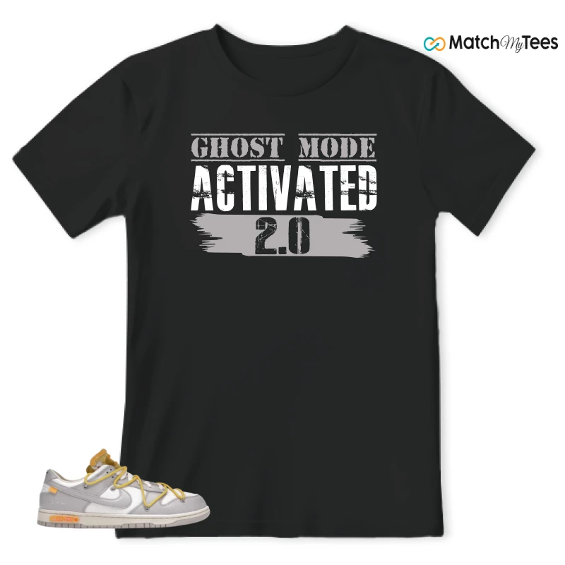 NIKE DUNK LOW OFF-WHITE LOT 29 SNEAKER Matching Tees t-shirt
