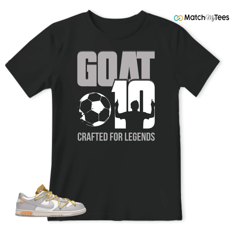 NIKE DUNK LOW OFF-WHITE LOT 29 SNEAKER Matching Tees t-shirt