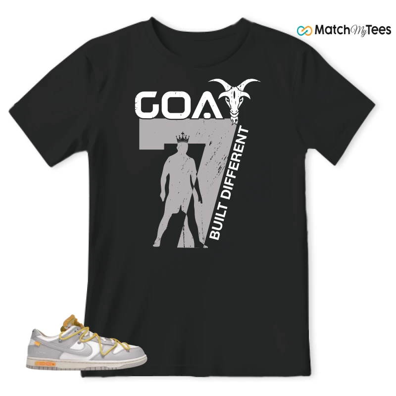 NIKE DUNK LOW OFF-WHITE LOT 29 SNEAKER Matching Tees t-shirt