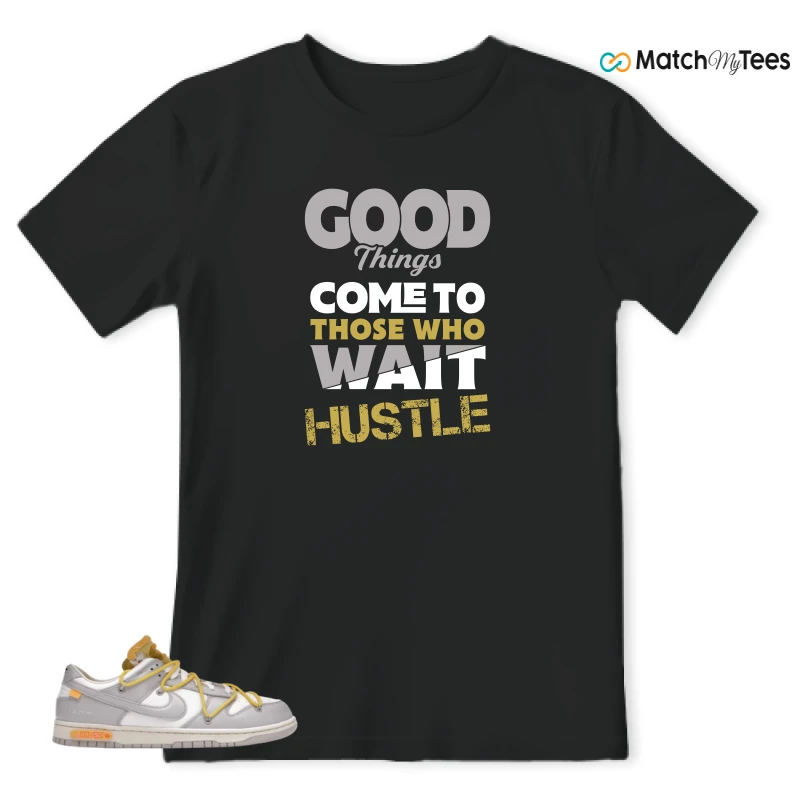 NIKE DUNK LOW OFF-WHITE LOT 29 SNEAKER Matching Tees t-shirt
